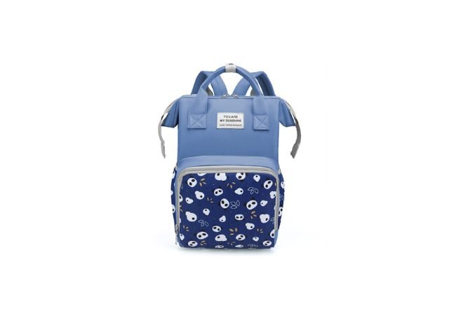 JZ-9006 Blue Yellow Fashion Lightweight Mommy Bag