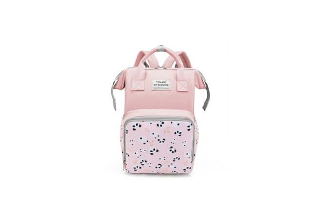 JZ-9006 Pink Fashion Lightweight Mommy Bag