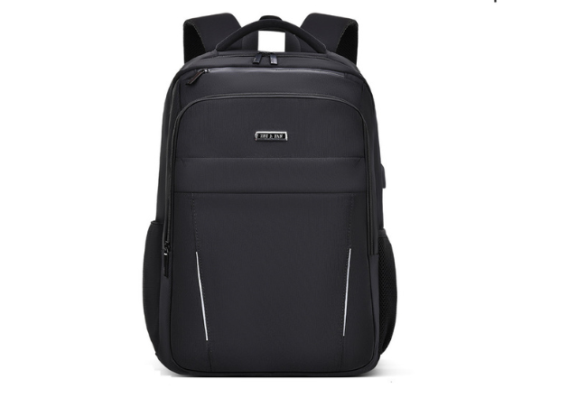 B Black Business Casual Multi-layer Large Capacity Backpack