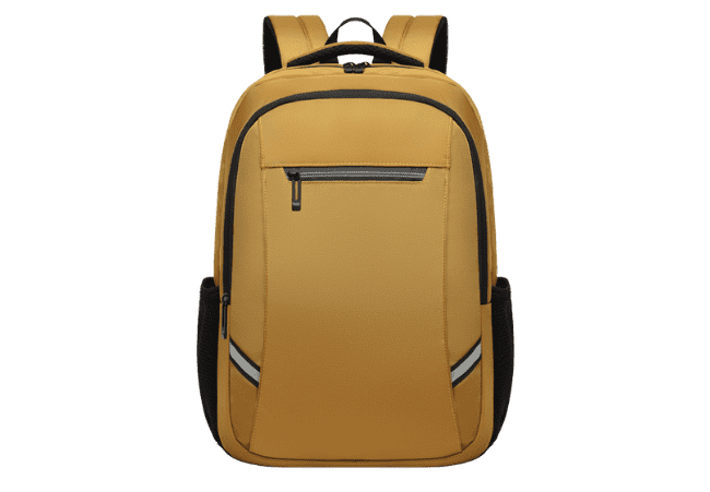 BLH-D27 Yellow Anti Theft Business Nylon Travel Backpack