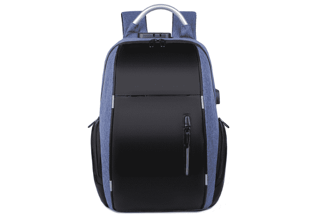 BLH-5505 Blue Waterproof Anti Theft Backpack