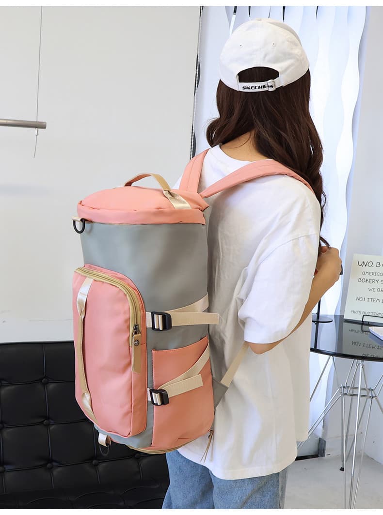 ZMN-253 Pink Duffel Bag Mannequin Display