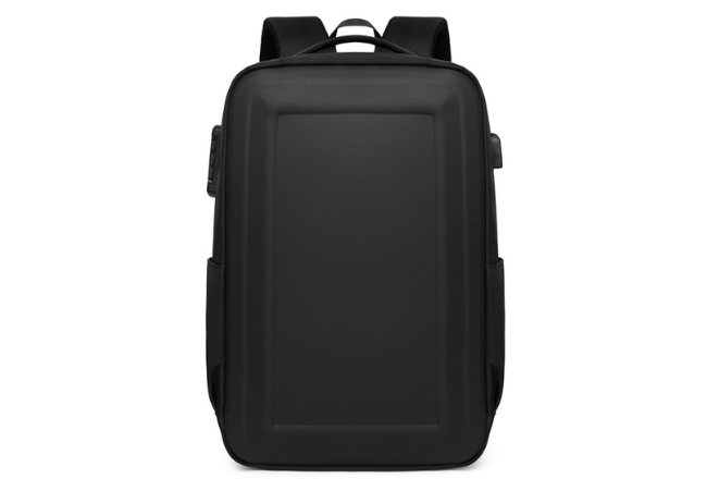 Remoid Black Hard Shell Laptop Backpack