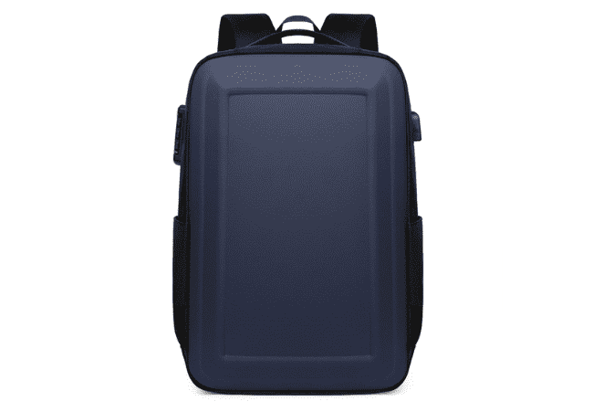 Remoid Blue Hard Shell Laptop Backpack