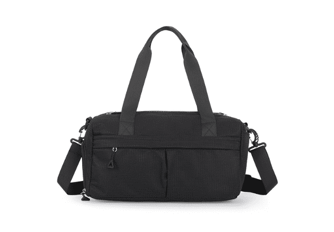 Black Custom Logo Duffle Bags