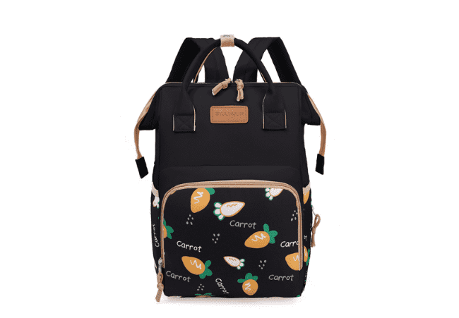 Black Multifunctional Mommy Bag