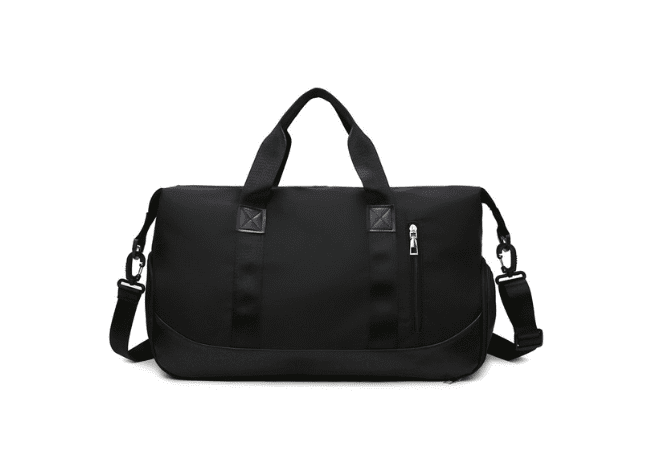 Black Sports Duffle Bags Wholesale