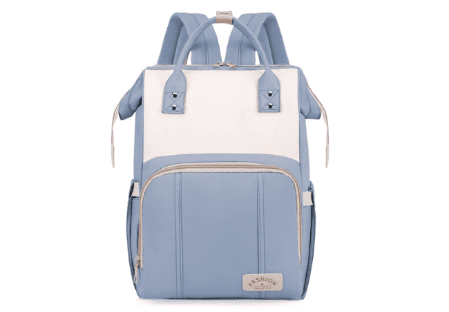 Blue Waterproof Diaper Bag