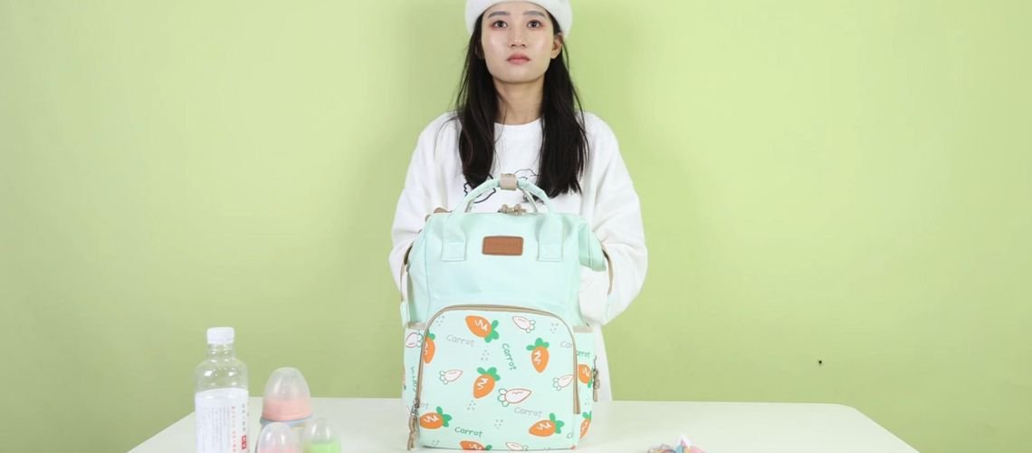 JZ-6601 Multifunctional Mommy Bag Video Cover