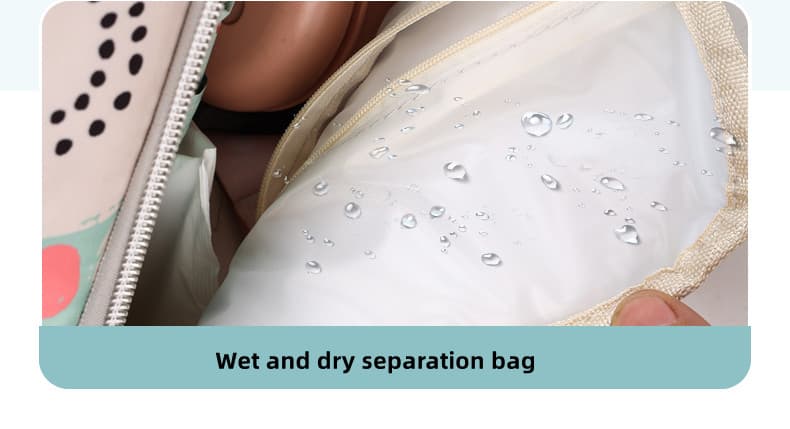 JZ-9027 Wet and Dry Separation Bag