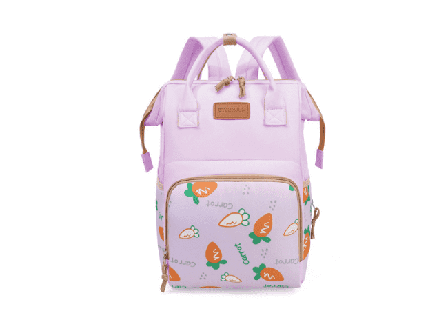 Light Purple Multifunctional Mommy Bag