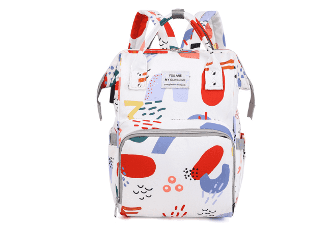 Printed Diaper Bag