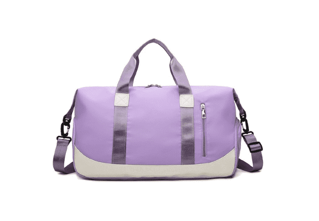 Purple Sports Duffle Bags Wholesale