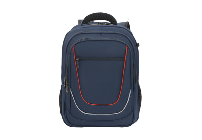 Custom Logo Blue Laptop Backpack