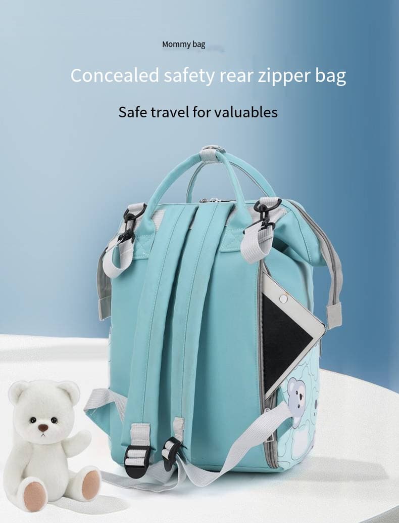 JZ-2315 Concealed Safety Rear Zipper Bag