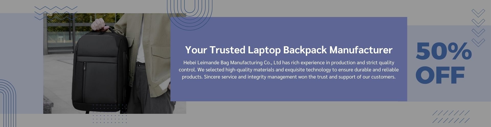 Remoid Laptop Backpack Banner