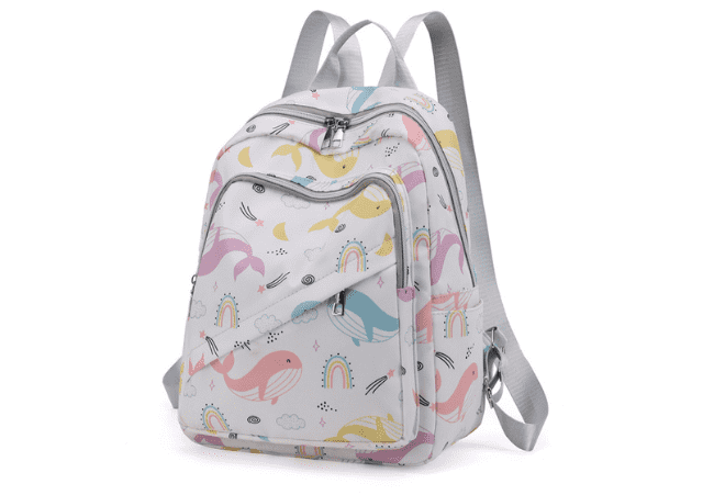 Wholesale White Portable Mummy Diaper Bag